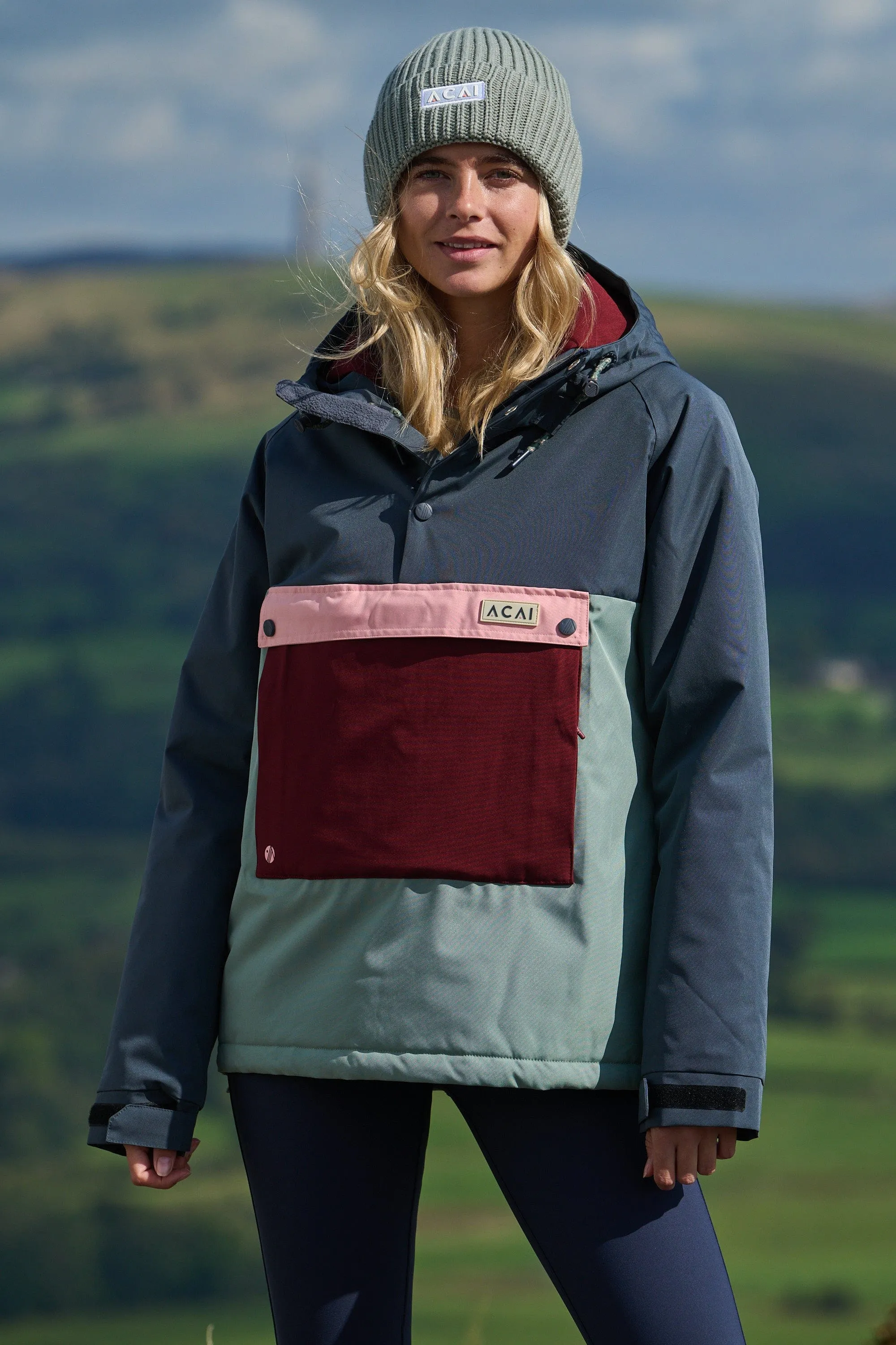 Glacier Waterproof Jacket - Space Blue