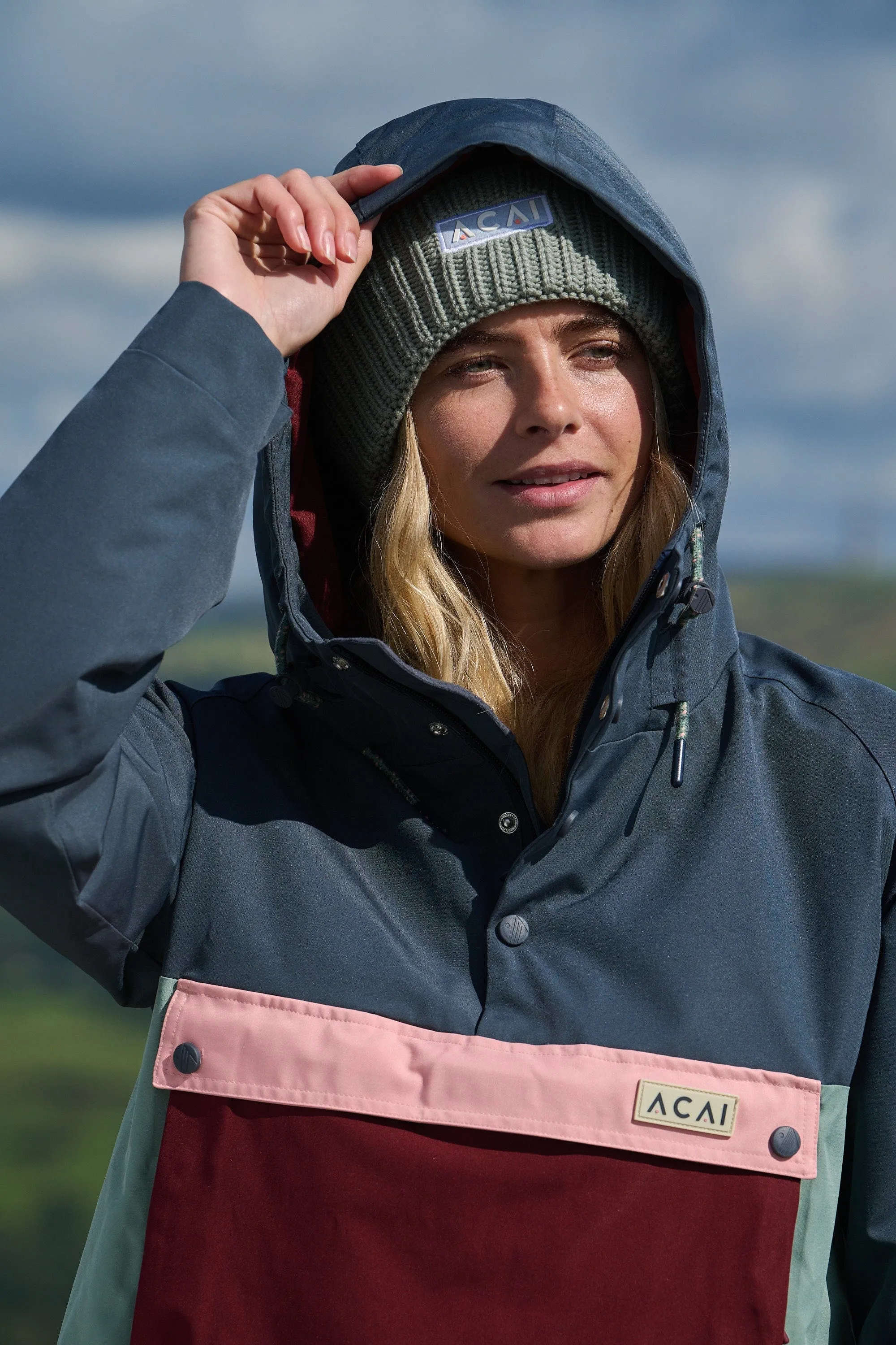 Glacier Waterproof Jacket - Space Blue