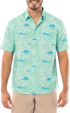 Guy Harvey Men's Short Sleeve Performance Fishing Shirt