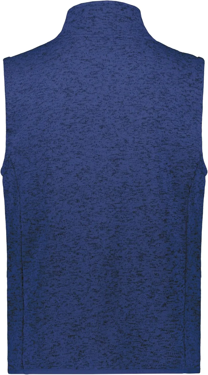 Holloway Men's Alpine Sweater Fleece Vest