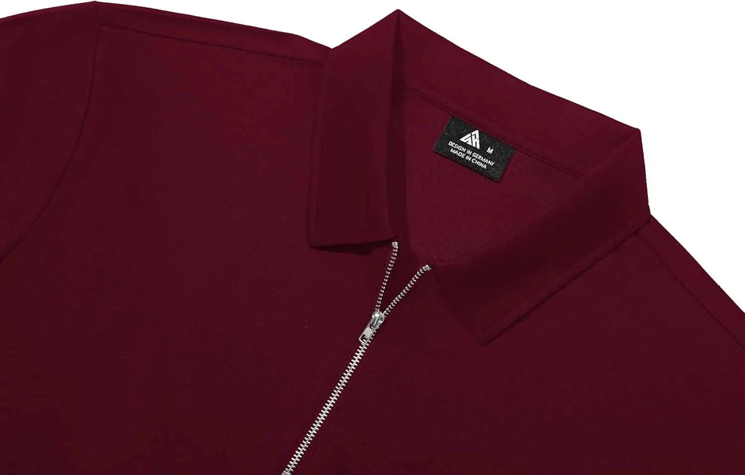 JACKETOWN 3 Pack Polo Shirt for Men Quarter Zip Polo T Shirt Casual Short Sleeve Collared Shirts with Pocket