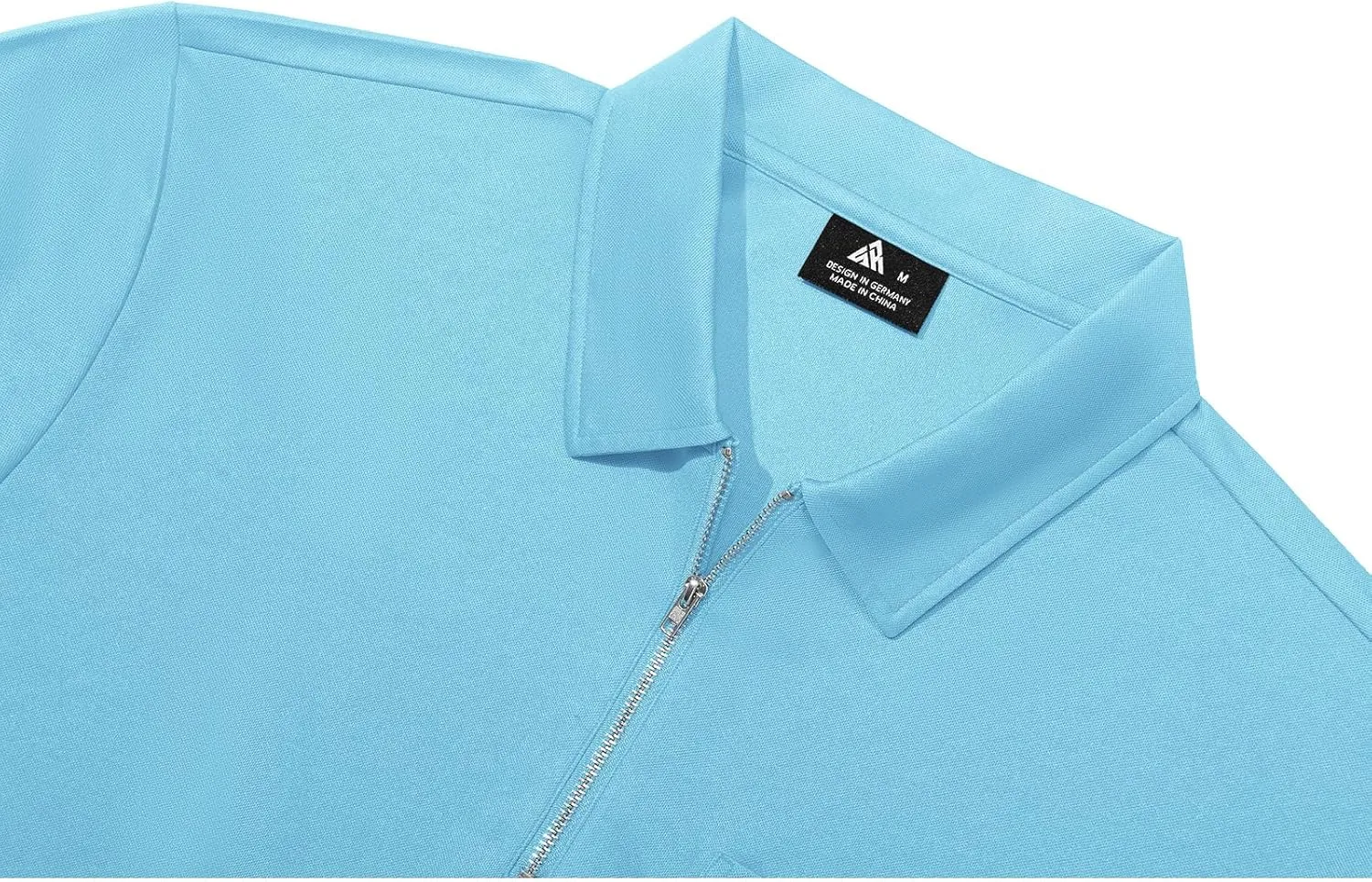 JACKETOWN 3 Pack Polo Shirt for Men Quarter Zip Polo T Shirt Casual Short Sleeve Collared Shirts with Pocket