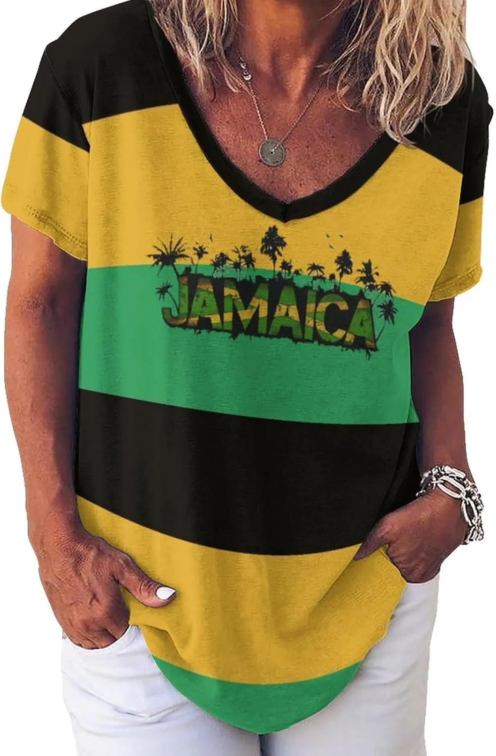 Jamaica Women's Sling Dress for Womens Summer Autumn Winter Creativity Top