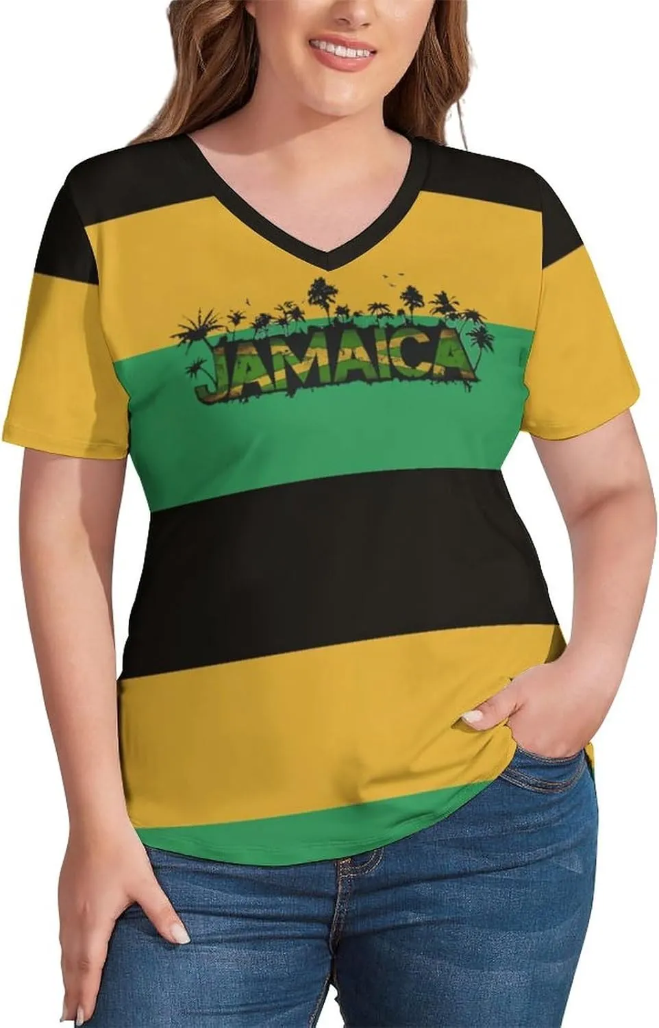 Jamaica Women's Sling Dress for Womens Summer Autumn Winter Creativity Top