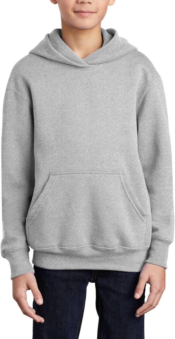 JustBlanks Youth Hoodies for Boys Girls Fleece Sweatshirt Children Pull on Hoody sweatshirt Youth Hooded Sweatshirt