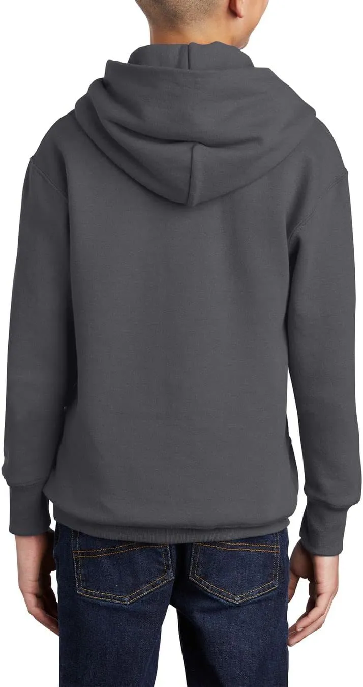 JustBlanks Youth Hoodies for Boys Girls Fleece Sweatshirt Children Pull on Hoody sweatshirt Youth Hooded Sweatshirt