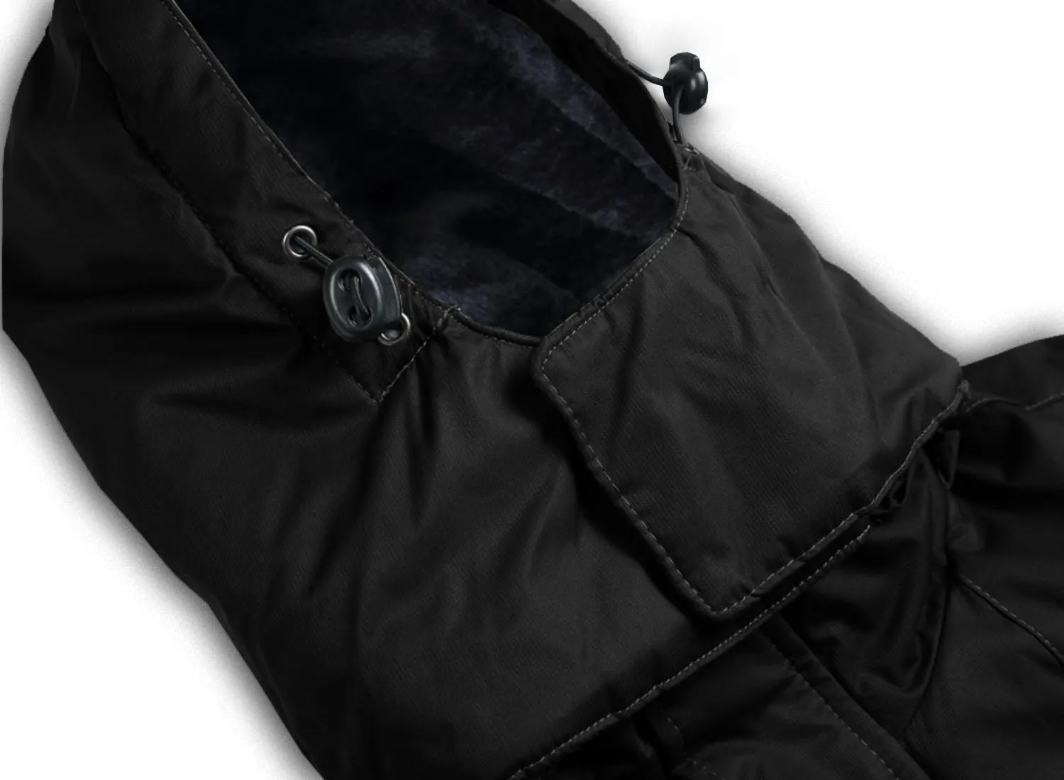 Keevoom Men's Waterproof Ski Jacket Winter Warm Snow Coat Windproof Mountain Raincoat Snowboarding Hooded Jackets for Mens (Black,L)