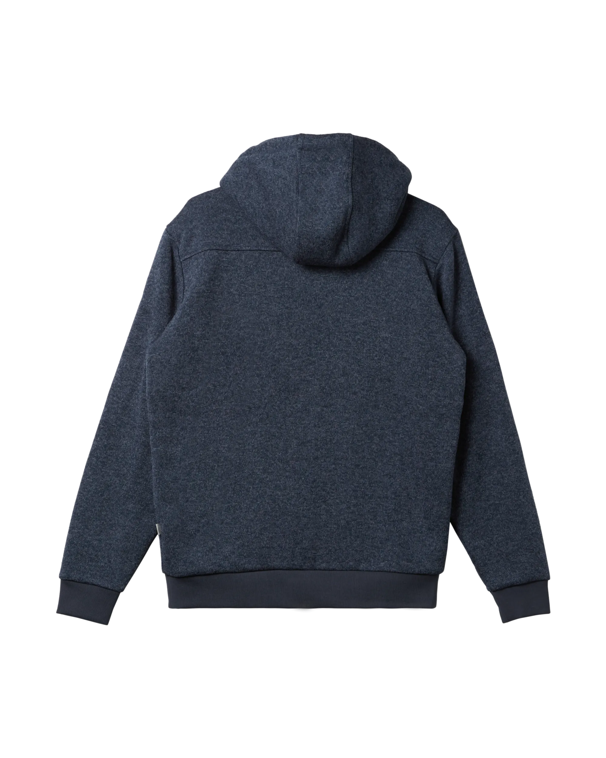 Keller Sherpa Hoodie in Navy Blazer Heather