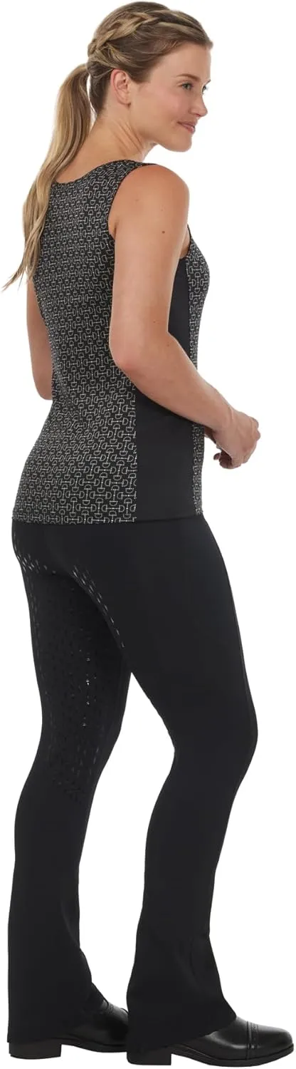 Kerrits Women's Breeze Ice Fil Equestrian Tank Top  Ultra-Lightweight, Cooling Horse Print Shirt, Great for Summer