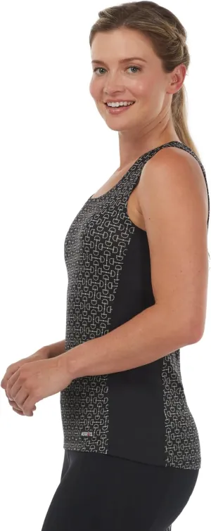 Kerrits Women's Breeze Ice Fil Equestrian Tank Top  Ultra-Lightweight, Cooling Horse Print Shirt, Great for Summer