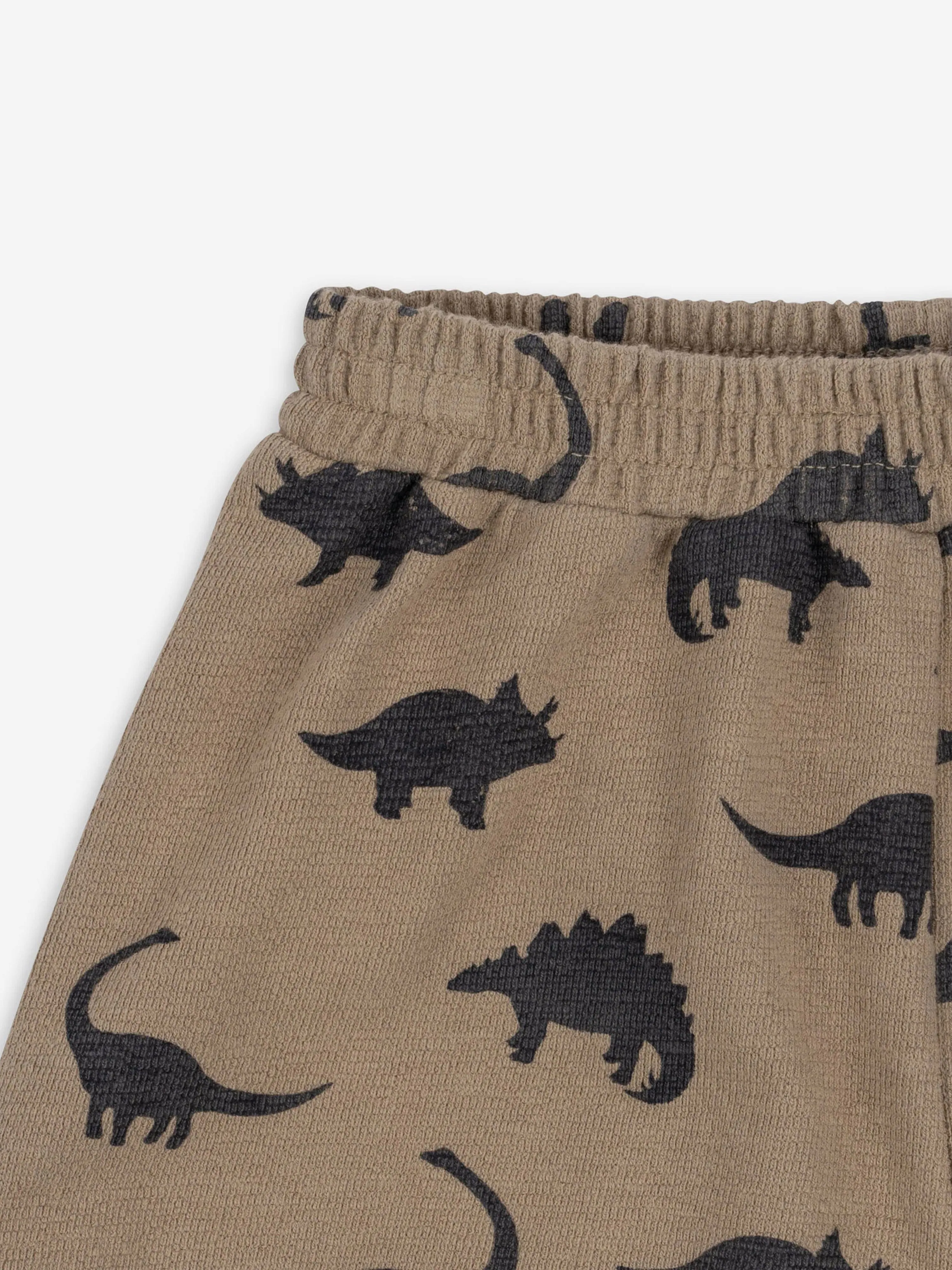 Konges Sløjd Boys Obi Dino Shorts in Beige