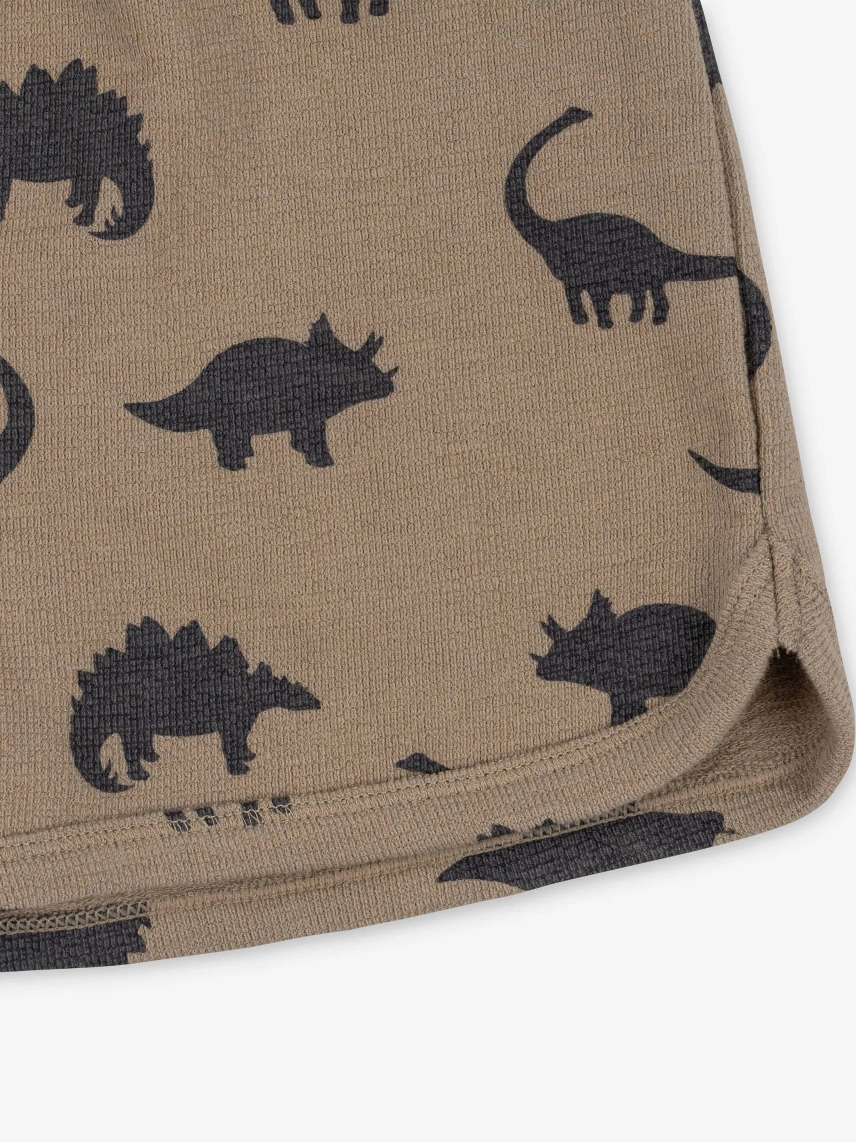 Konges Sløjd Boys Obi Dino Shorts in Beige