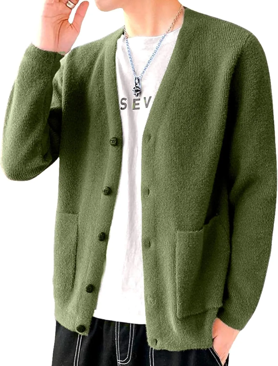 Kurt Cobain Acoustic Cardigan Sweater