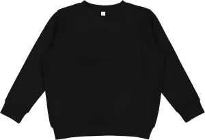 LAT Youth Crewneck Sweatshirt Boys & Girls | Kids Long Sleeve Fleece Top