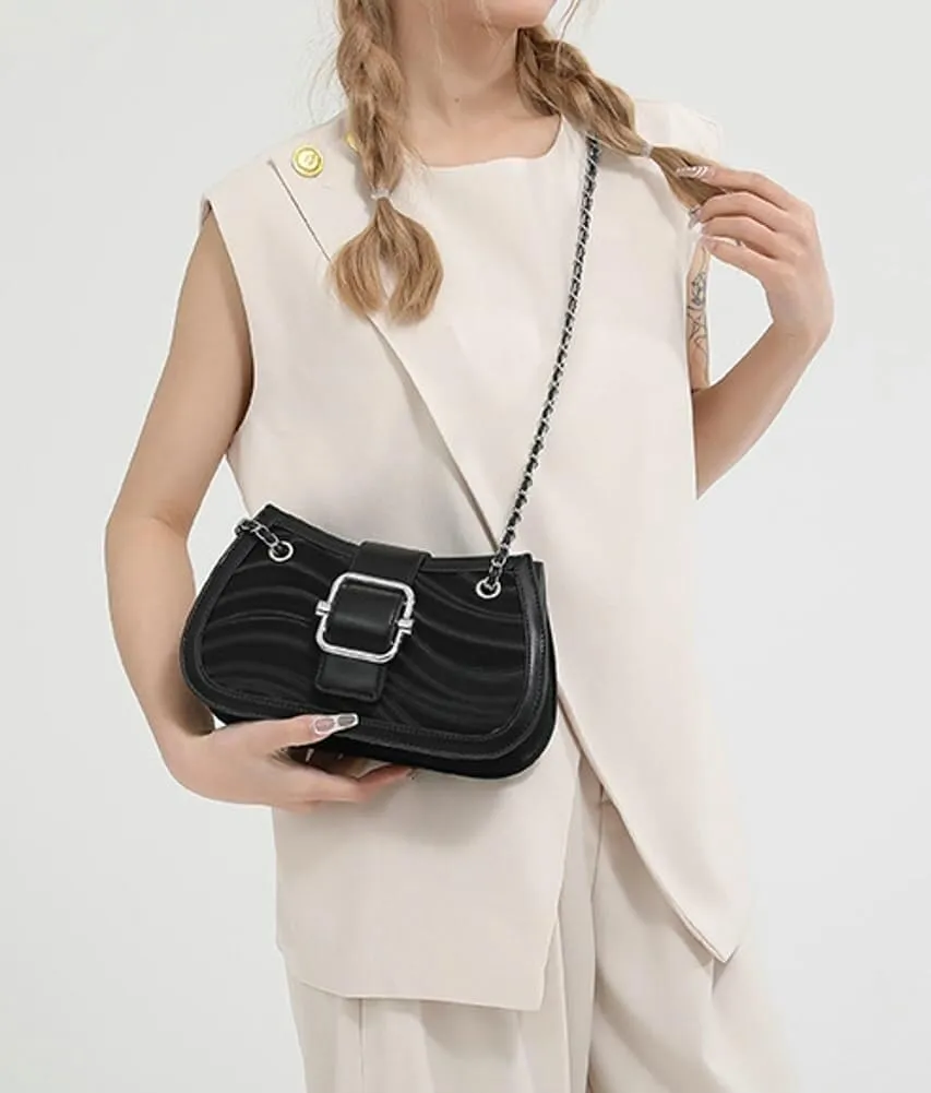 Leather Trendy Shoulder & Crossbody Hobo Tote Handbag for Women Top Handle Satchel Purse