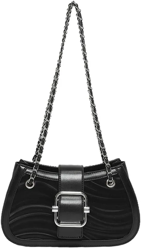 Leather Trendy Shoulder & Crossbody Hobo Tote Handbag for Women Top Handle Satchel Purse
