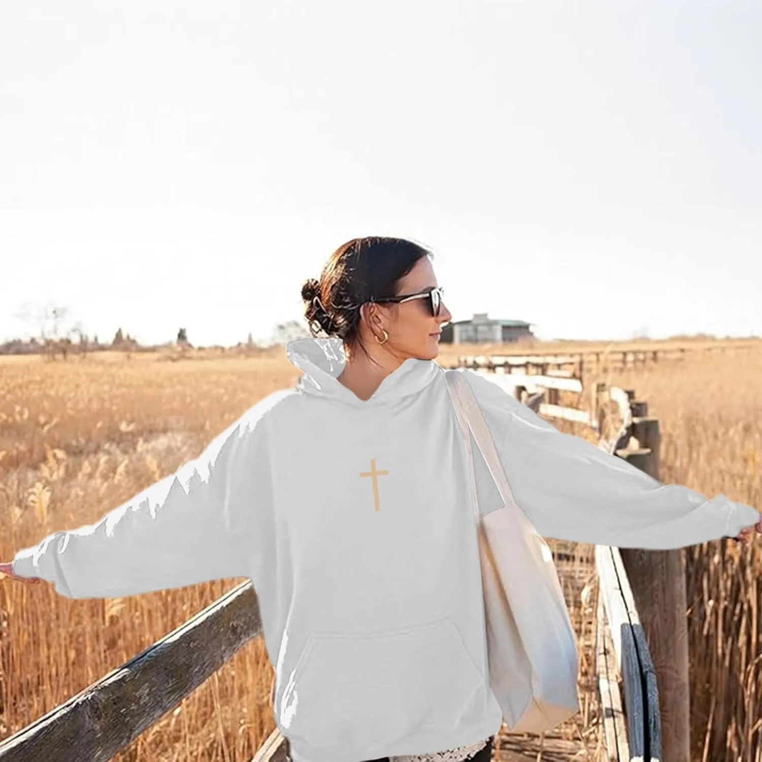 Let All That You Do Be Done in Love Hoodie for Women Christian Faith Sweatshirt Bible Verse Religious Pullover Tops