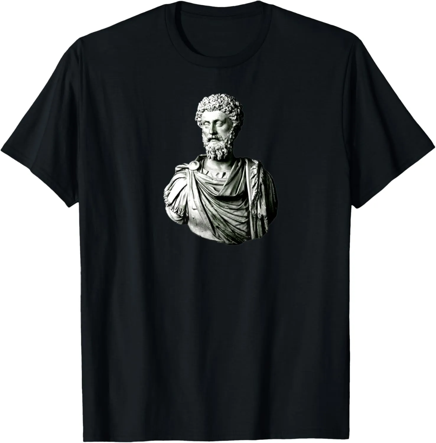MARCUS AURELIUS BUST STOIC ROMAN EMPEROR T-Shirt