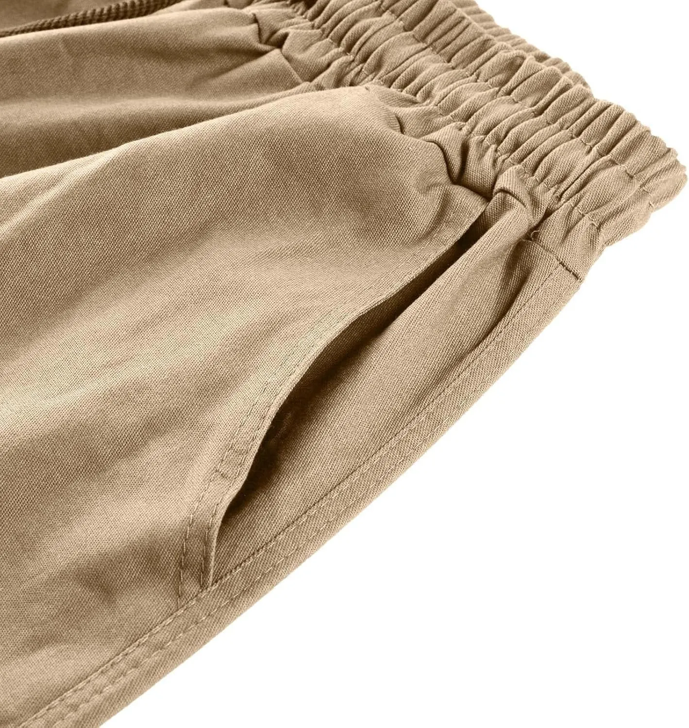 Men Pants Casual Fashion Jogger Active Wear Sweatpants Straight Leg Cargo Combat Pant