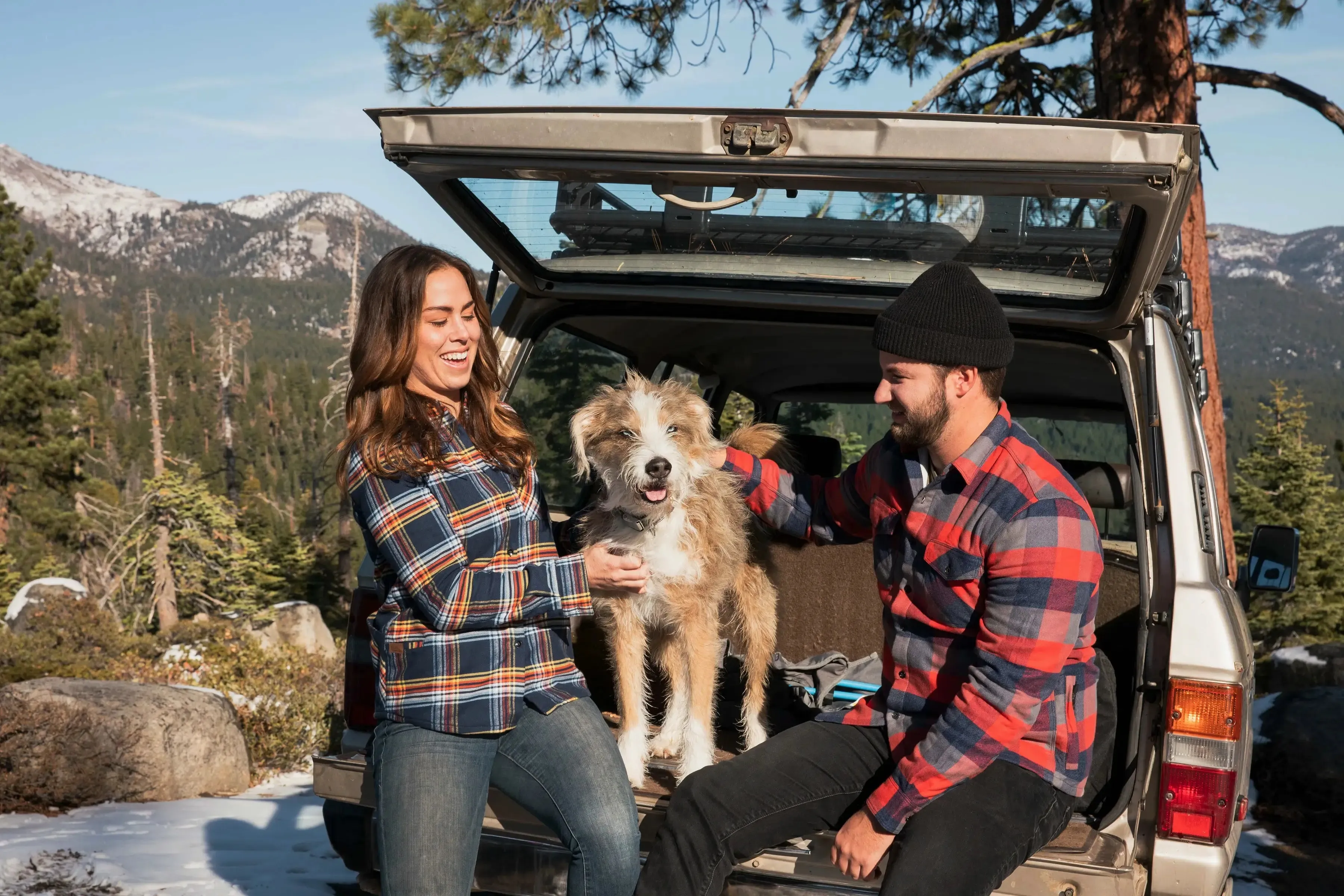 Mens High Sierra Shirt - Campfire Check