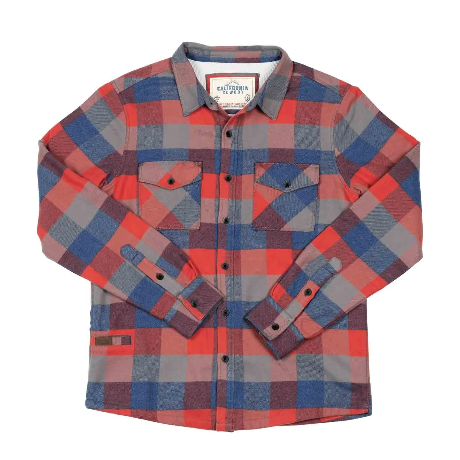 Mens High Sierra Shirt - Campfire Check