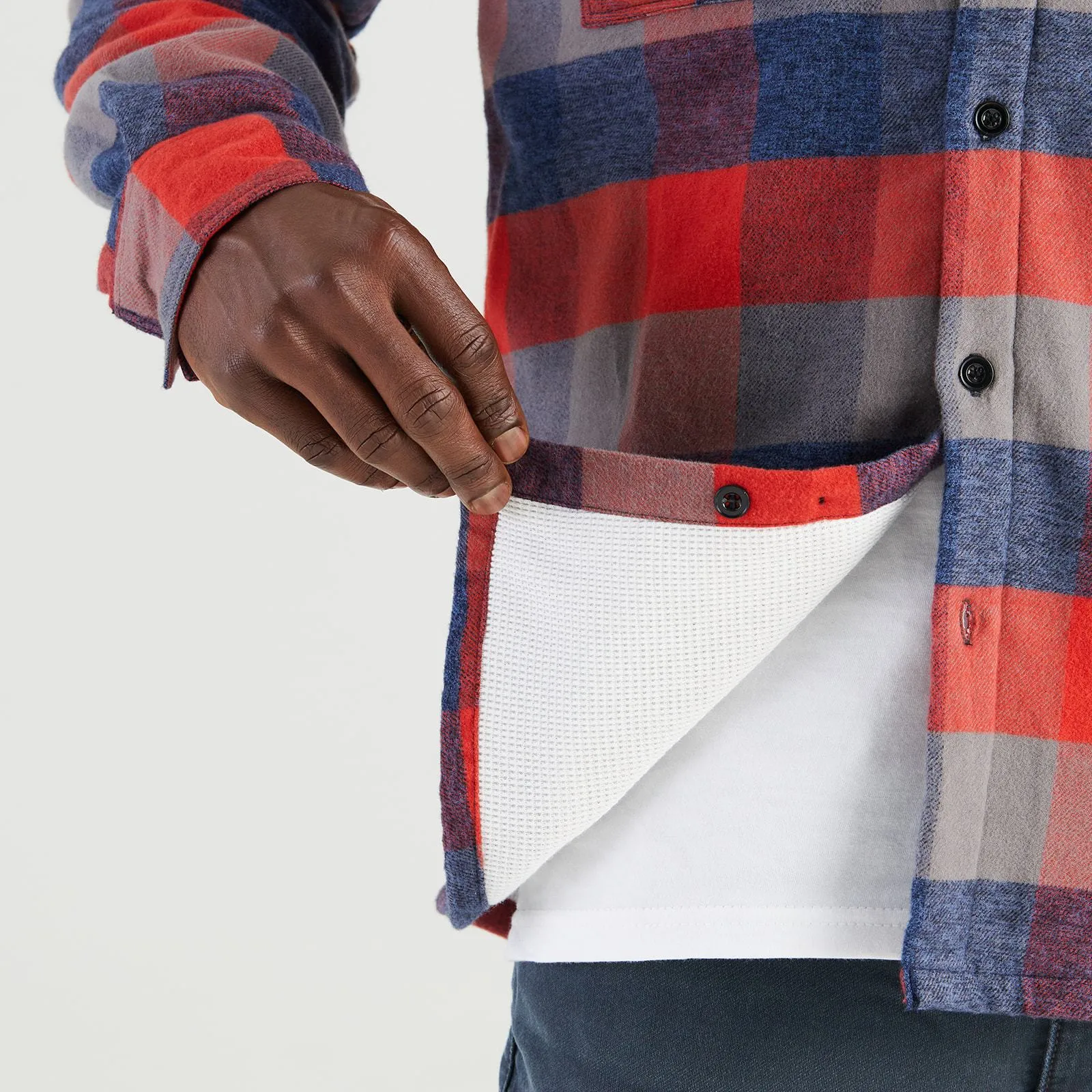 Mens High Sierra Shirt - Campfire Check