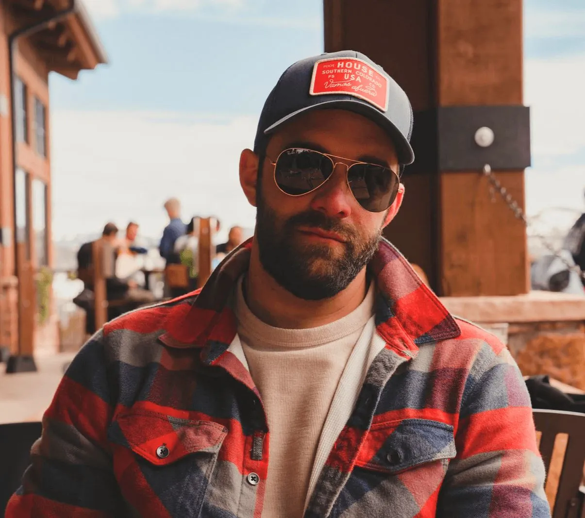 Mens High Sierra Shirt - Campfire Check