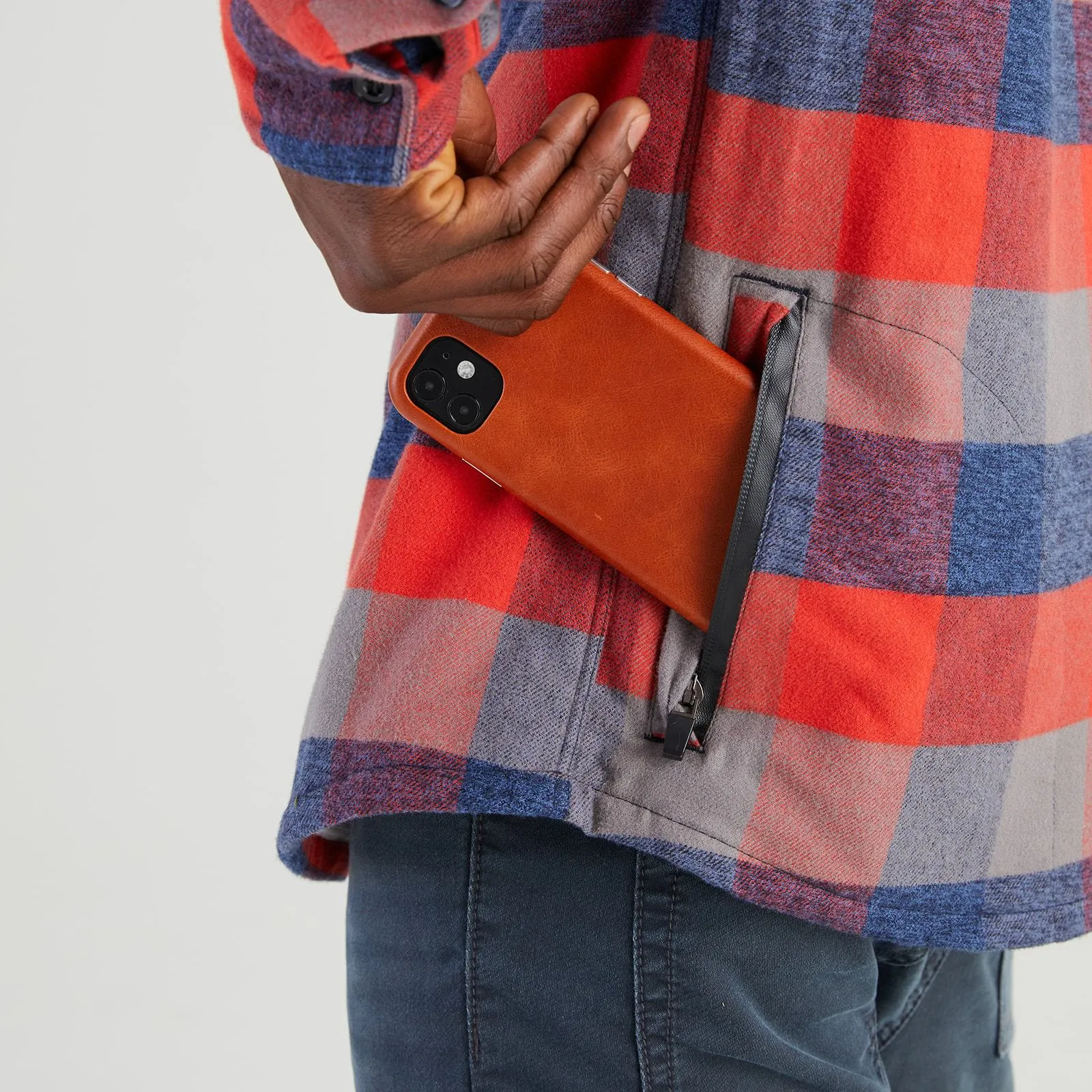Mens High Sierra Shirt - Campfire Check