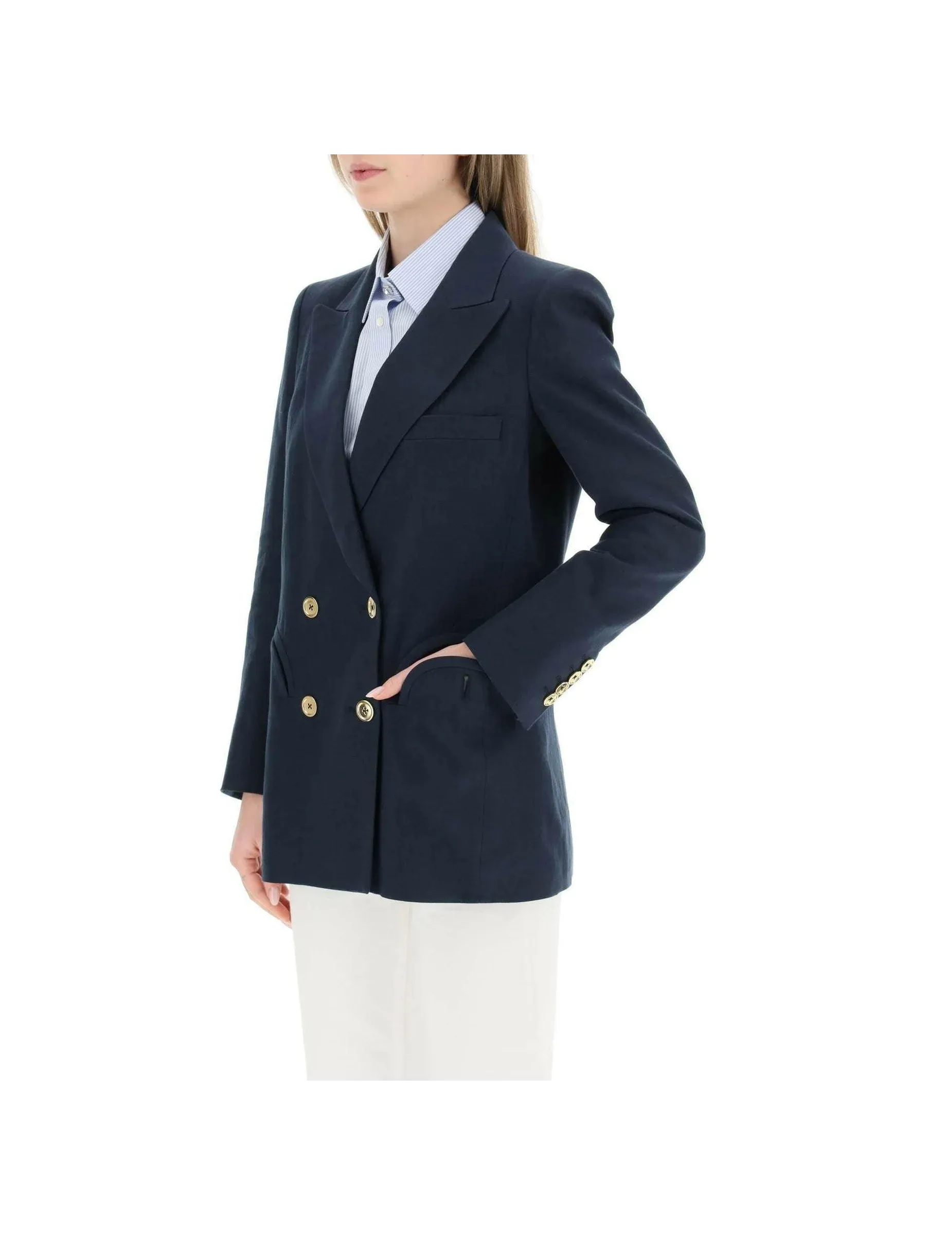 Midday Sun Double-Breasted Blazer