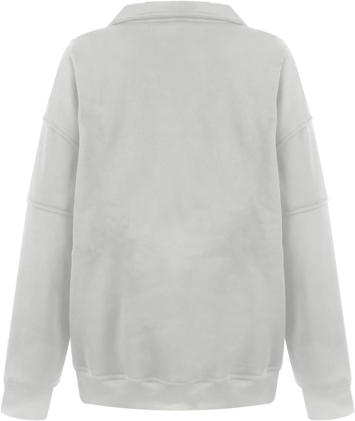 midelxp Half Zip Sweatshirt Women Fleece Oversized Hoodies Trendy Long Sleeve Quarter Zip Pullover Thumb Hole Winter Clothes