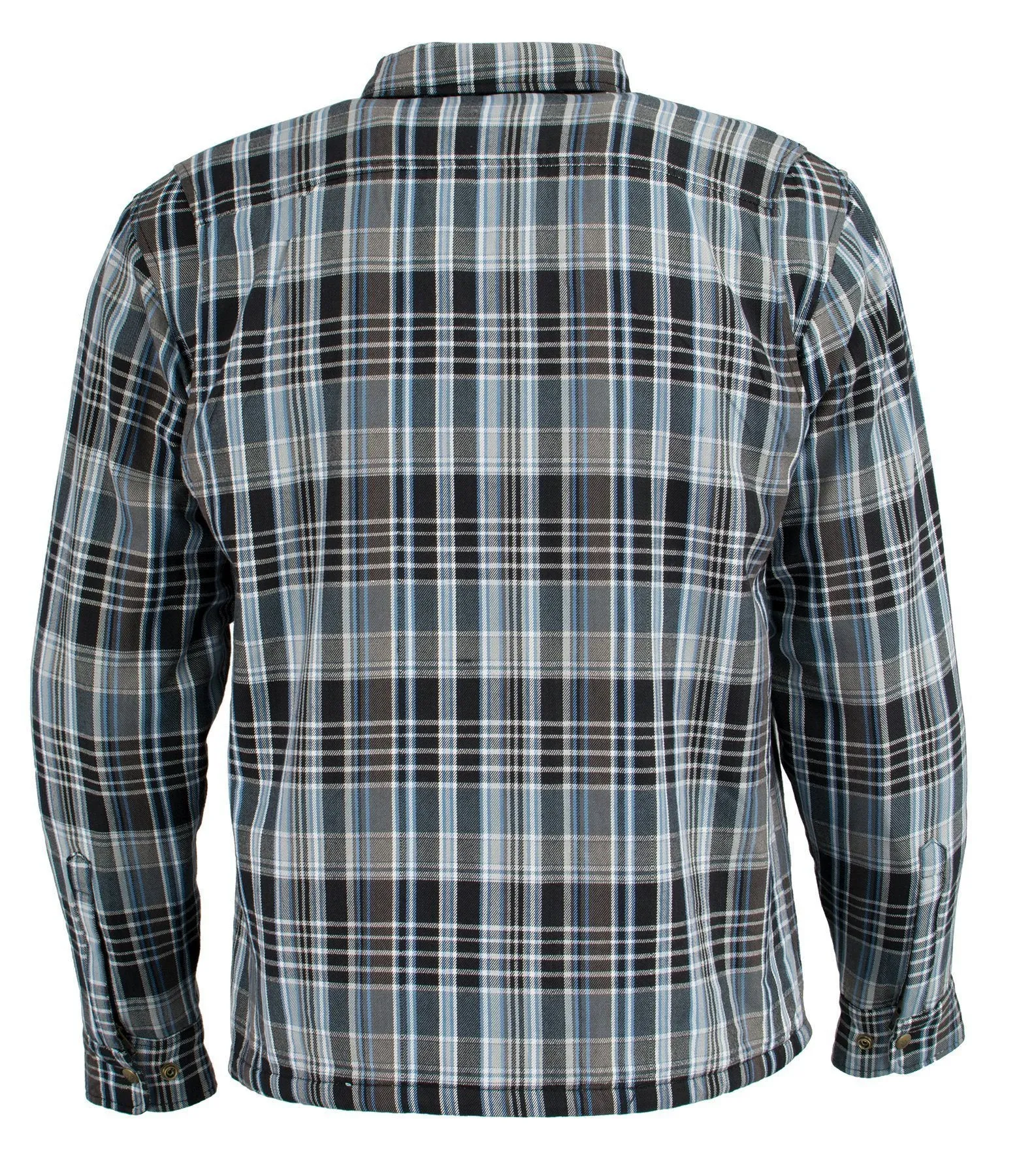 Milwaukee Performance-MPM1636-Men's Armored Flannel Biker Shirt w/ Aramid® by DuPont™ Fibers