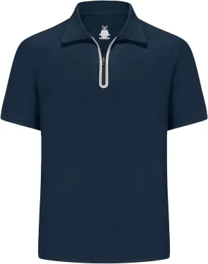 MOHEEN Golf Shirts for Men Lightweight Dry Fit Print Moisture Wicking Performance Short Sleeve Sports Polo Shirt
