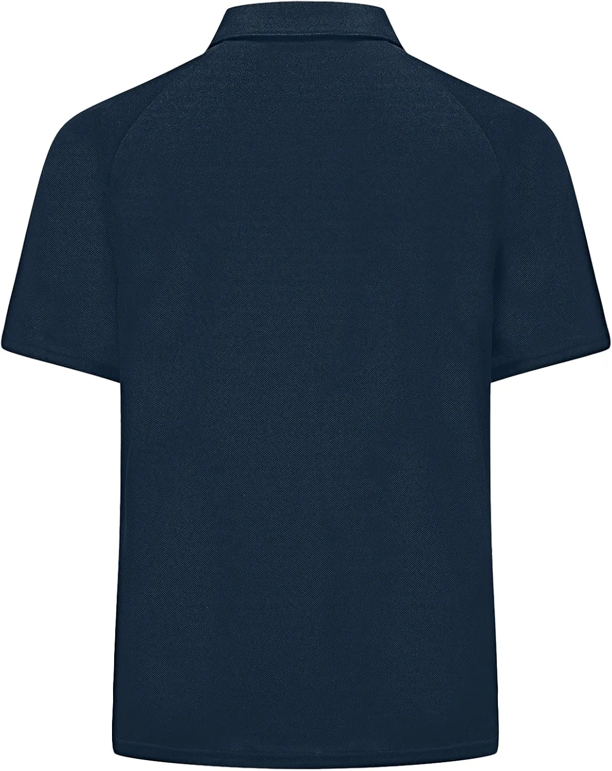 MOHEEN Golf Shirts for Men Lightweight Dry Fit Print Moisture Wicking Performance Short Sleeve Sports Polo Shirt