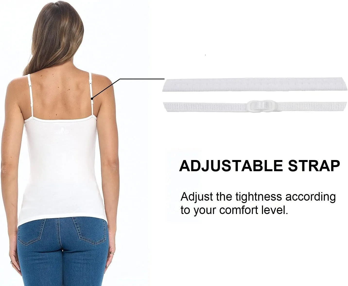 Natural Uniforms Women's Camisole Tank Top-Breathable Cotton Stretch Multi Pack of 3