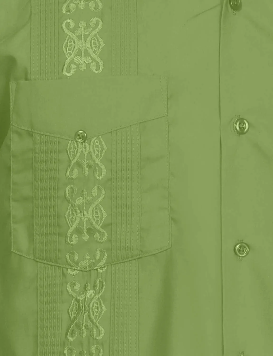 NE PEOPLE Men's Short Sleeve Cuban Guayabera Button Down Shirts Top S-4XL
