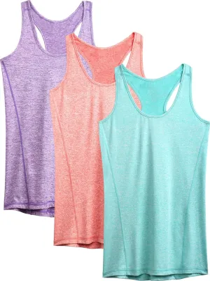 NELEUS Women's Workout Tank Top Racerback Yoga Tanks Athletic Gym Shirts