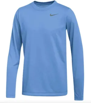 Nike Boys Legend Long Sleeve Athletic T-Shirt
