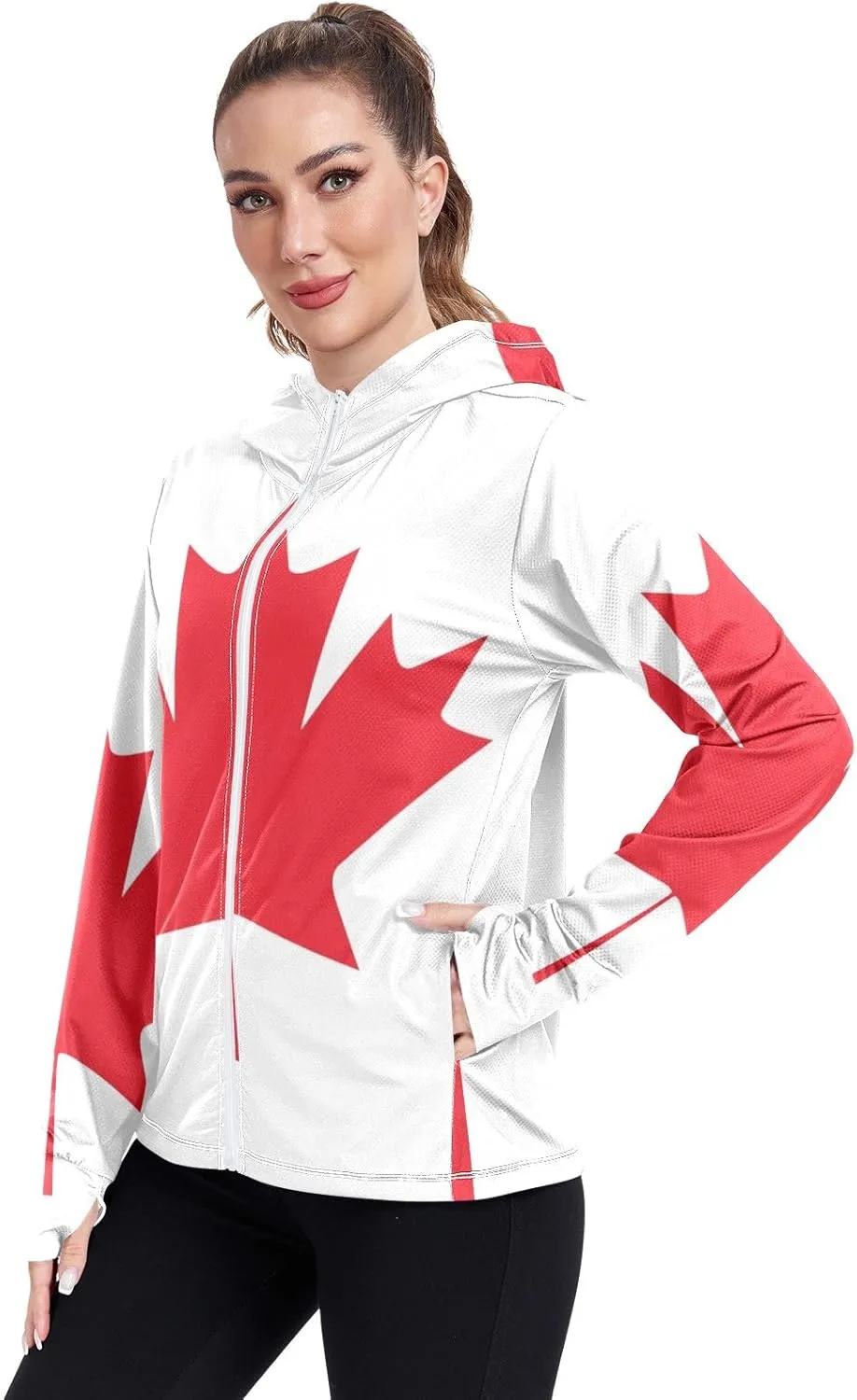ODAWA Womens Upf Hoodie UV Cooling Hoodie Summer Clothing Sun Shirts