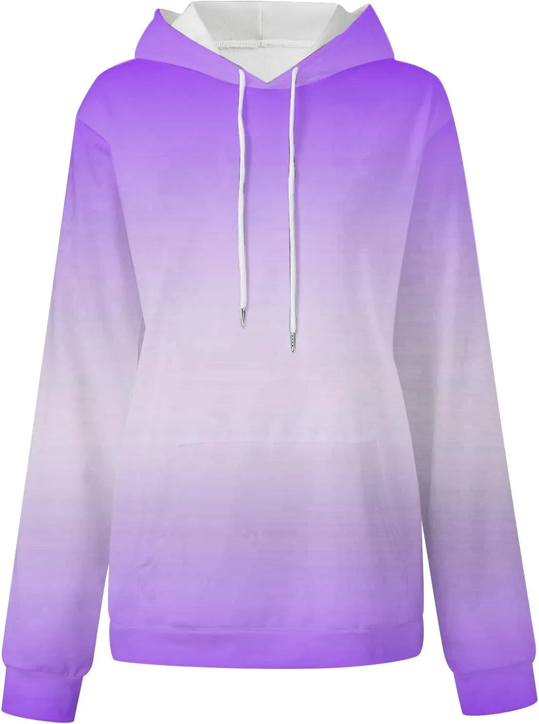 Oversized Hoodies for Women 2023 Fashion Fall Fleece Sweatshirts Tie Dye Long Sleeve Drawstring Hooded Pullover