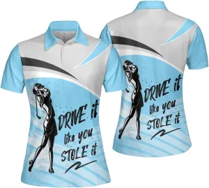 Personalized Bowling Polo Shirts for Women, Funny How I Roll Bowling Short Sleeve Polo Shirts for Girls