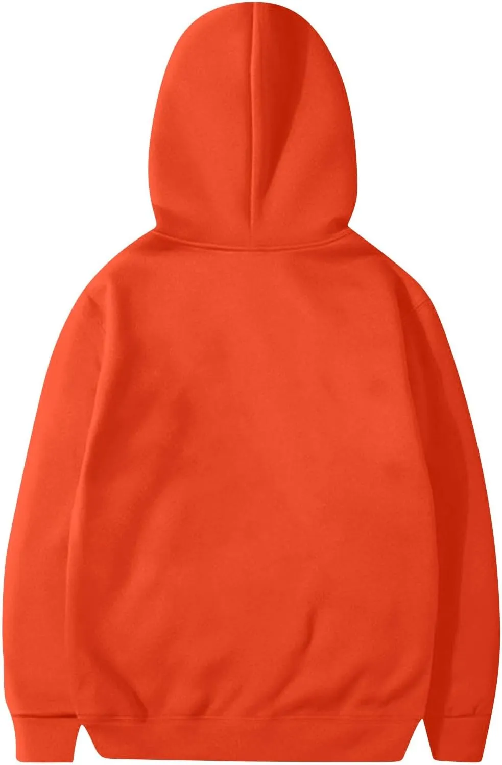 Plus Size Hoodies for Women Loose Fit Fleece Lined Oversized Crewneck Sweatshirt Drop Shoulder Hooded Pullover Tops