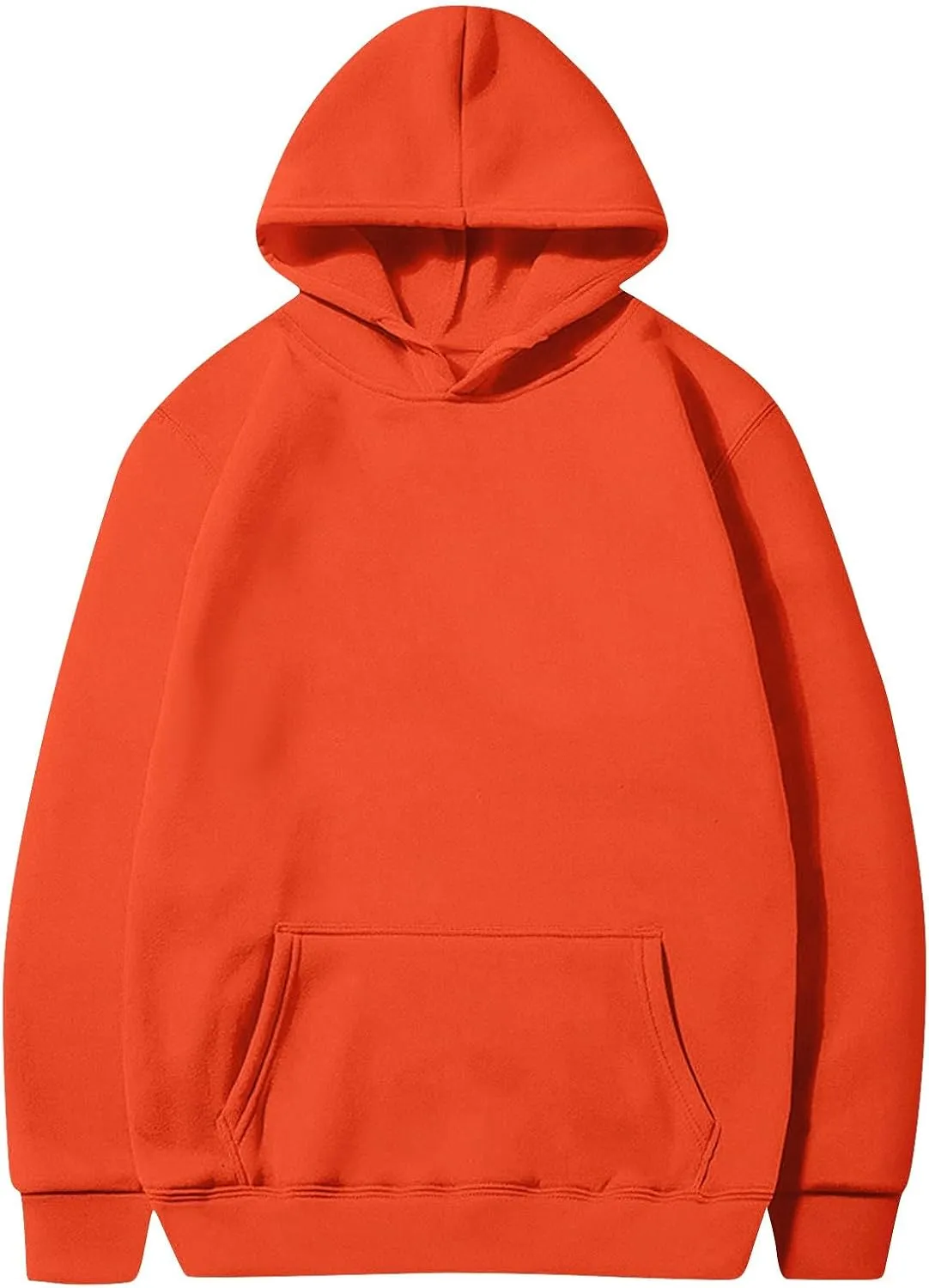 Plus Size Hoodies for Women Loose Fit Fleece Lined Oversized Crewneck Sweatshirt Drop Shoulder Hooded Pullover Tops