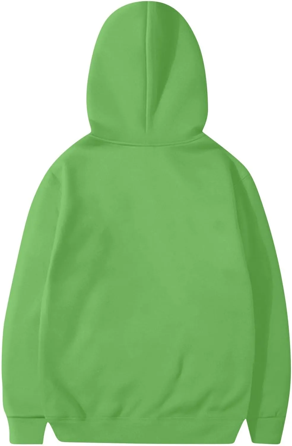 Plus Size Hoodies for Women Loose Fit Fleece Lined Oversized Crewneck Sweatshirt Drop Shoulder Hooded Pullover Tops