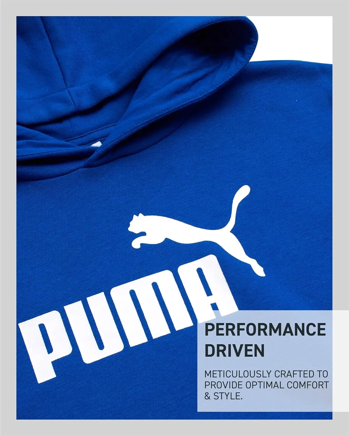 PUMA Boys' Athletic Hoodie - Fleece Pullover Hoodie Sweatshirt with Kangaroo Pockets - Fashion Hoodies for Boys (Sizes: 8-20)