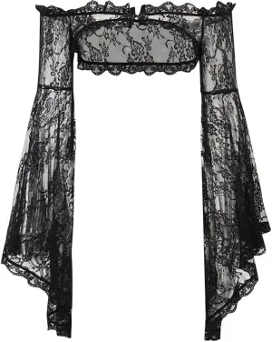 Punk Shrug for Women or Teen Girls Gothic Goth Crop Top
