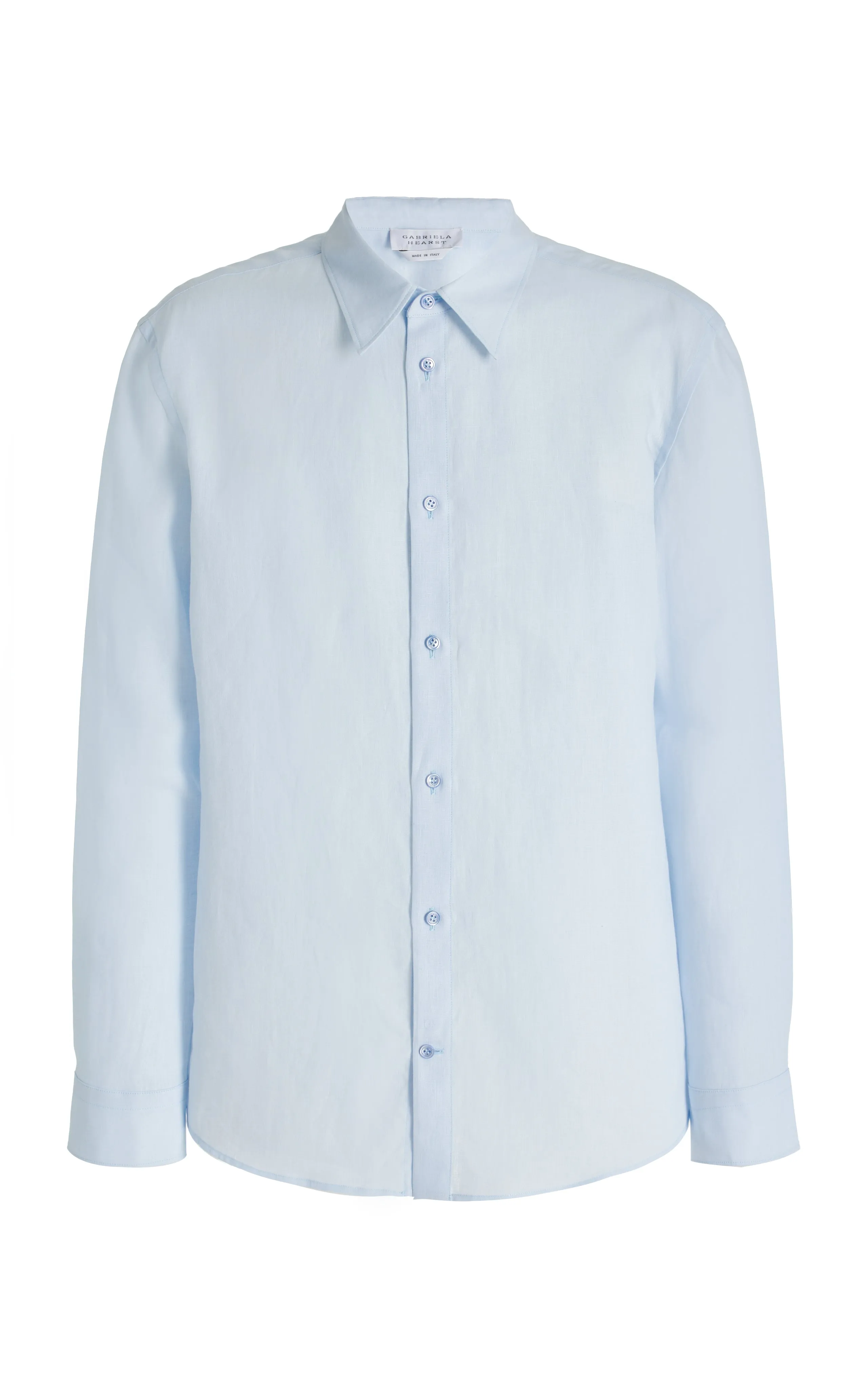 Quevedo Shirt in Light Blue Linen
