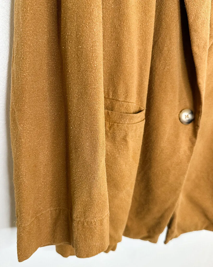 Raw Silk Soft Blazer