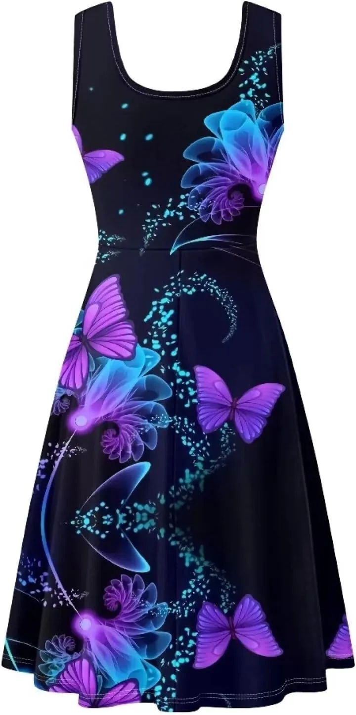 Renewold Women's Dresses Women's Casual Dresses Women's Swimsuits & Cover Ups Tank Top Dress