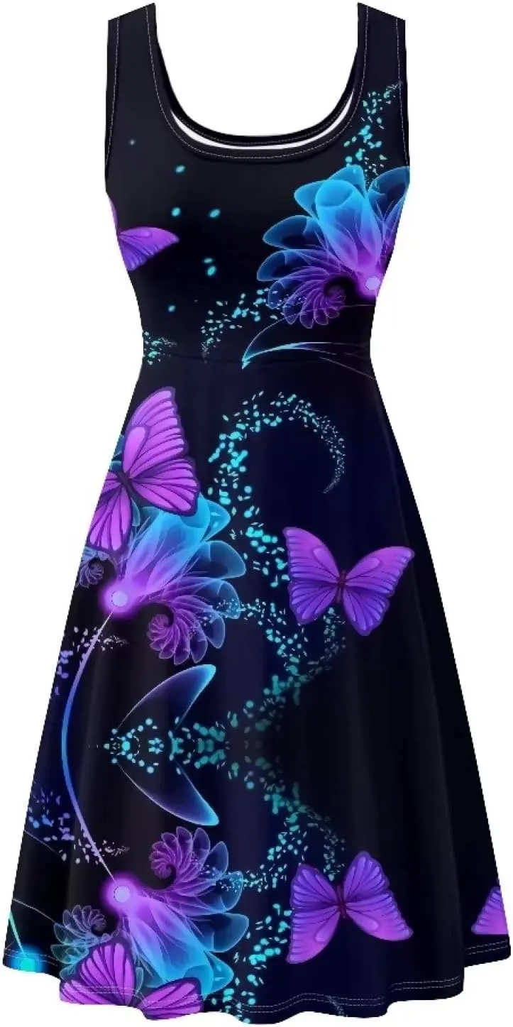 Renewold Women's Dresses Women's Casual Dresses Women's Swimsuits & Cover Ups Tank Top Dress