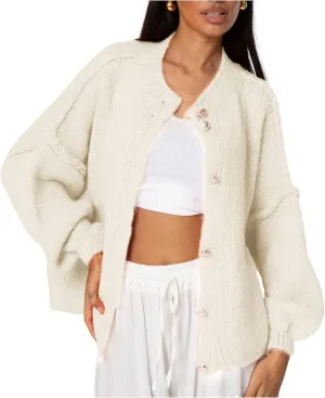SeekMe Womens Cardigan Sweaters Casual Lightweight Long Sleeve Button Up Knit Oversized 2024 Fall Outwear
